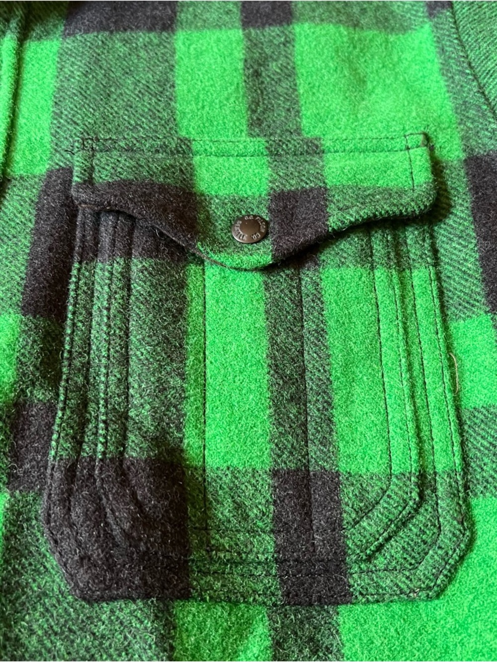 Filson "Acid Plaid" Mackinaw Wool Jac Shirt | Rare Limited Edition - Picture 14 of 16